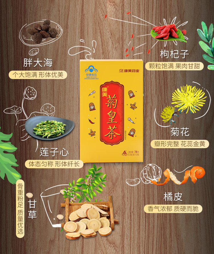 菊皇茶配方比例菊皇茶