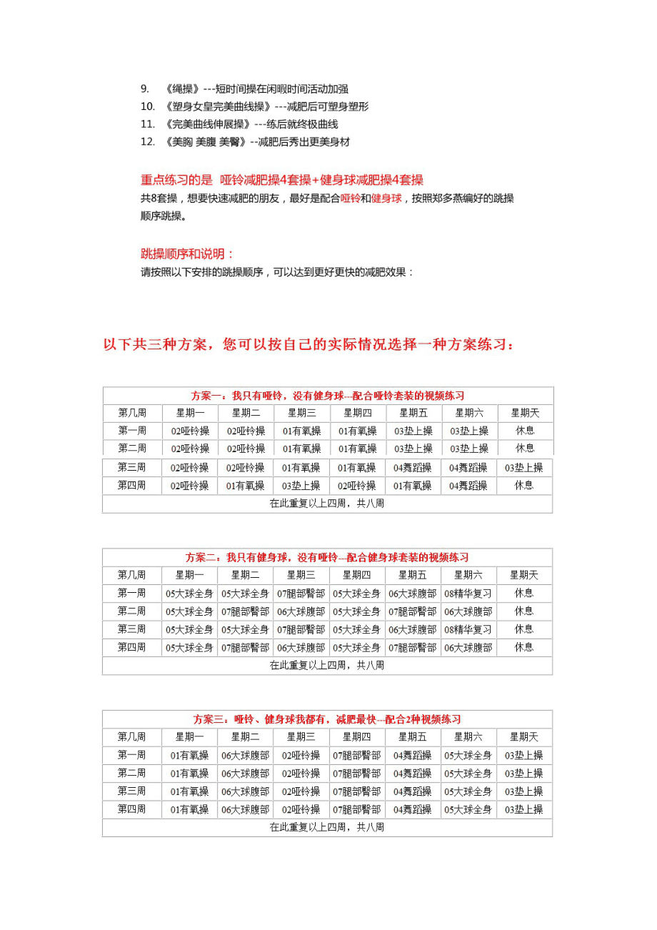 男士减肥计划方案,男士减肥计划