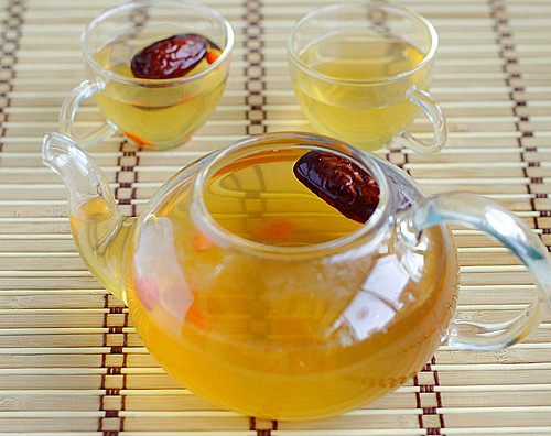 黄芪枸杞茶叶能一起泡水喝吗,黄芪枸杞茶