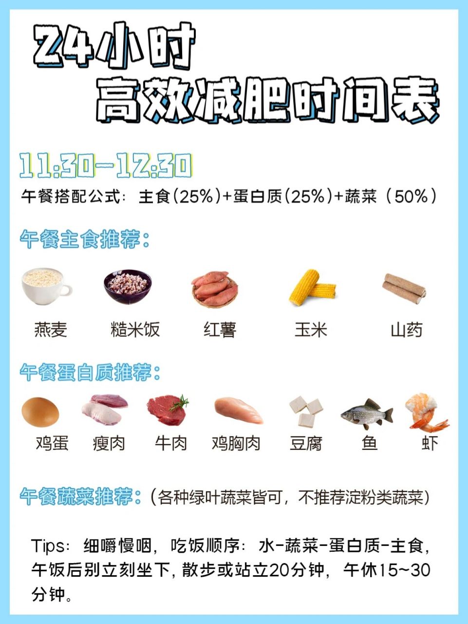 减肥时间表减肥时间表 周一到周天怎么画