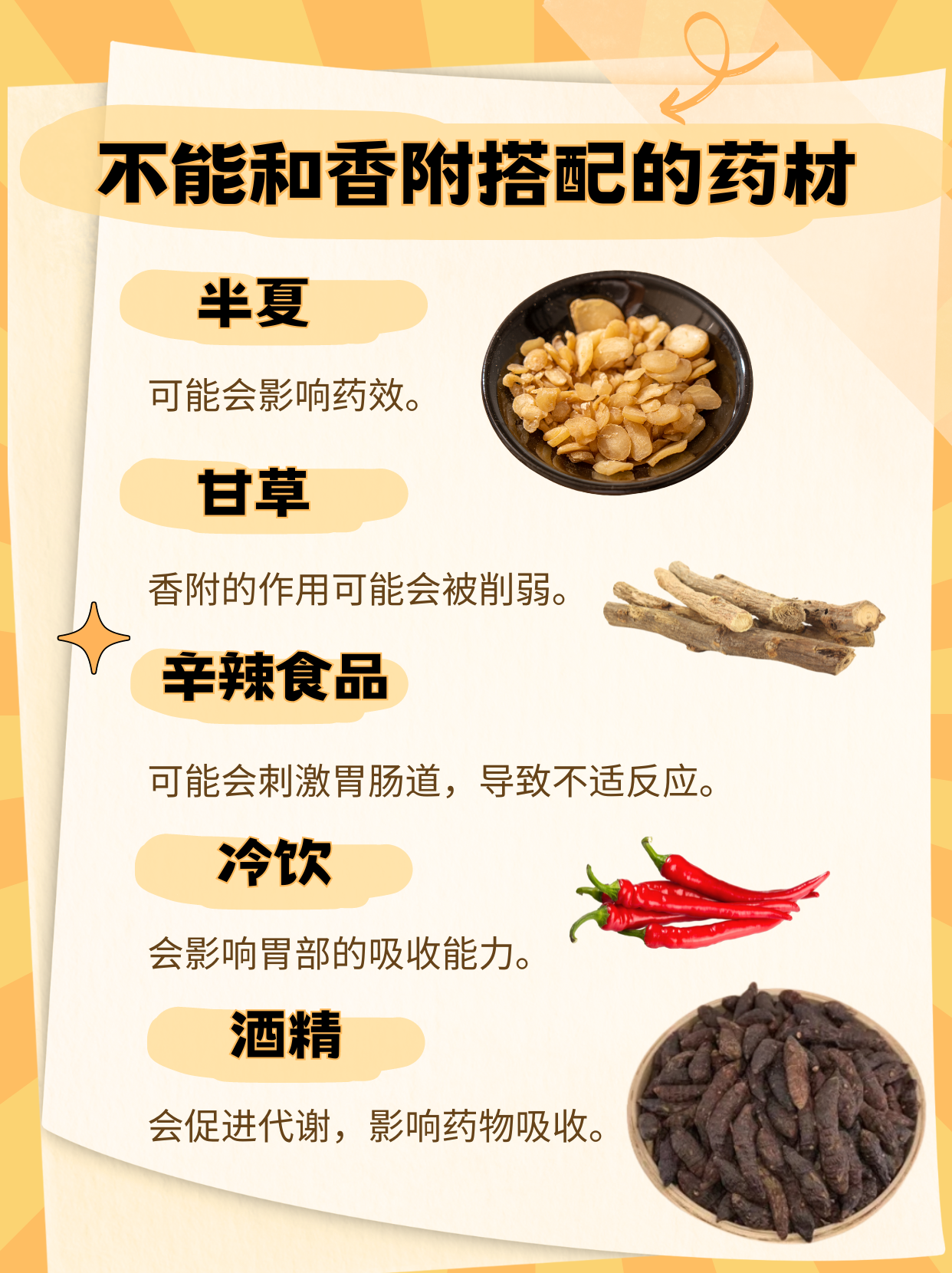 香附的副作用,香附的副作用有哪些