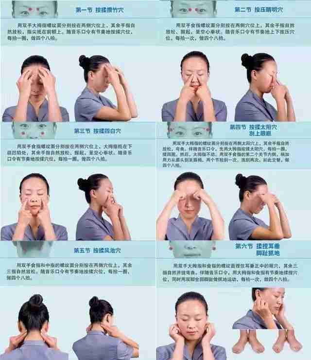 眼保健操的正确做法眼保健操的